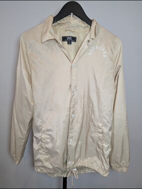 Young & Reckless Mens Size XS Tan Lightweight Windbreaker Jacket